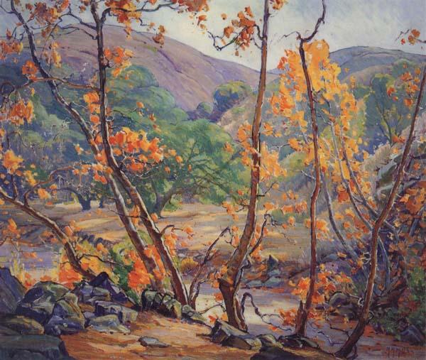 Anna Hills Sycamores,n.d. China oil painting art